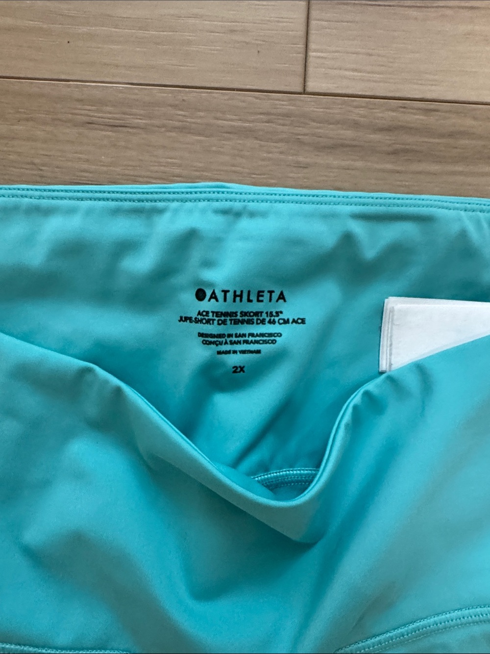 Athleta Aqua Ace Tennis Skort - 15.5 in - Picture 2 of 4